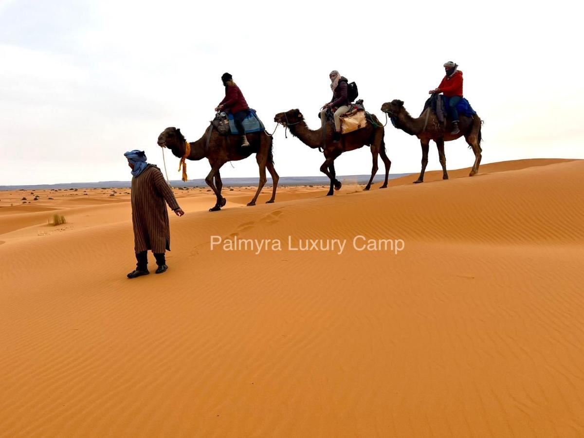 Hotel Palmyra Luxury Camp Merzouga Exterior foto