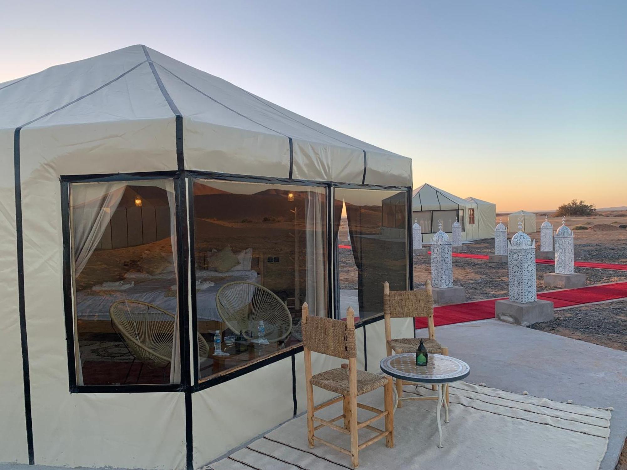 Hotel Palmyra Luxury Camp Merzouga Exterior foto