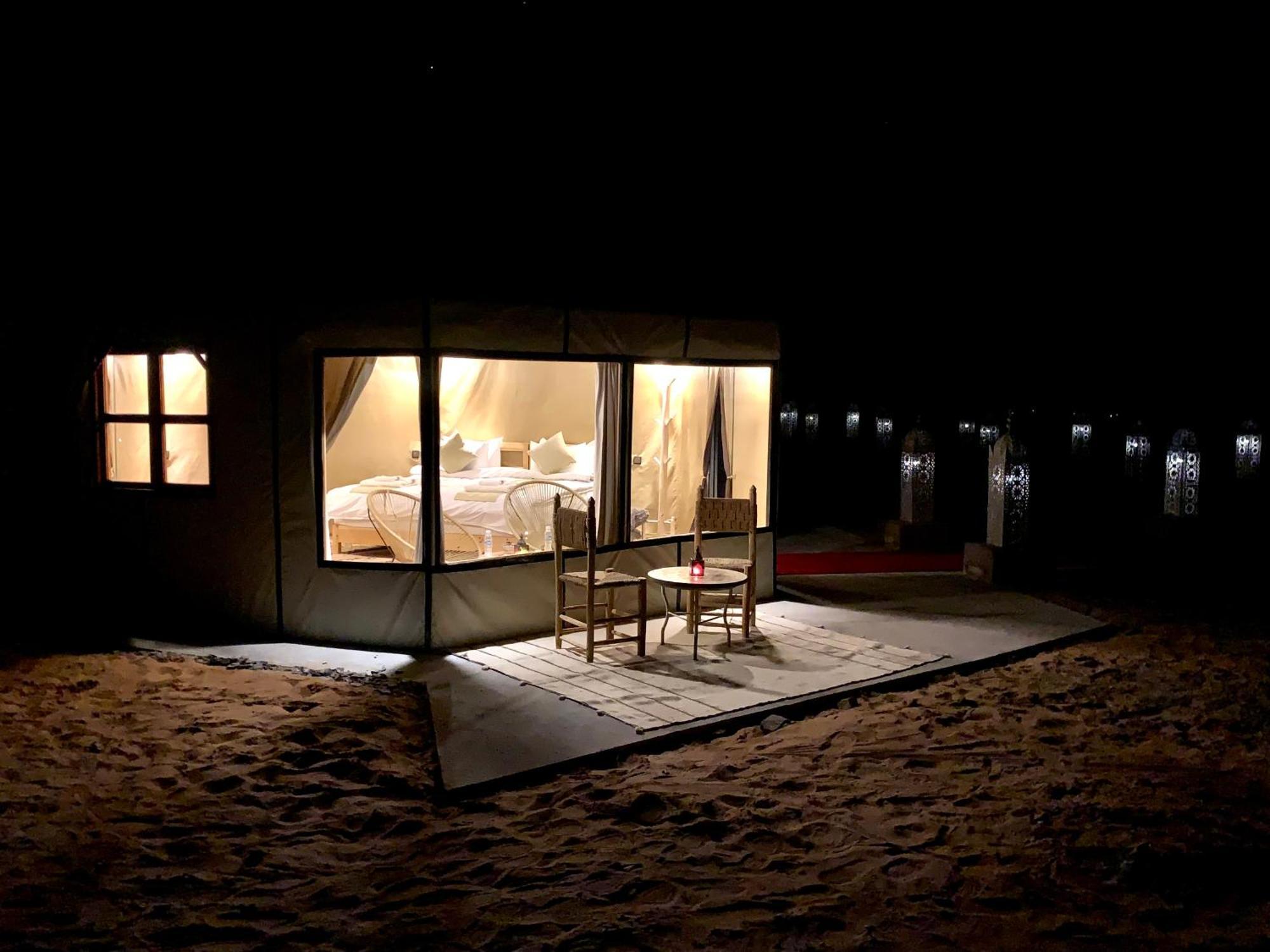 Hotel Palmyra Luxury Camp Merzouga Exterior foto